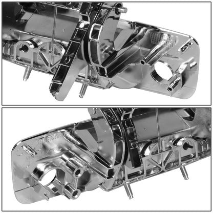 MANIJA DOOR HANDLE COVERS - 09-21 RAM 1500-3500 - ABS PLASTIC / STAINLESS STEEL - CHROME