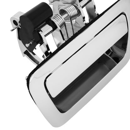 MANIJA DOOR HANDLE COVERS - JEEP GRAND CHEROKEE 11-13/DODGE DURANGO 11-13 - ABS PLASTIC / STAINLESS STEEL - CHROME