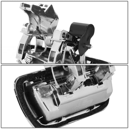 MANIJA DOOR HANDLE COVERS - JEEP GRAND CHEROKEE 11-13/DODGE DURANGO 11-13 - ABS PLASTIC / STAINLESS STEEL - CHROME