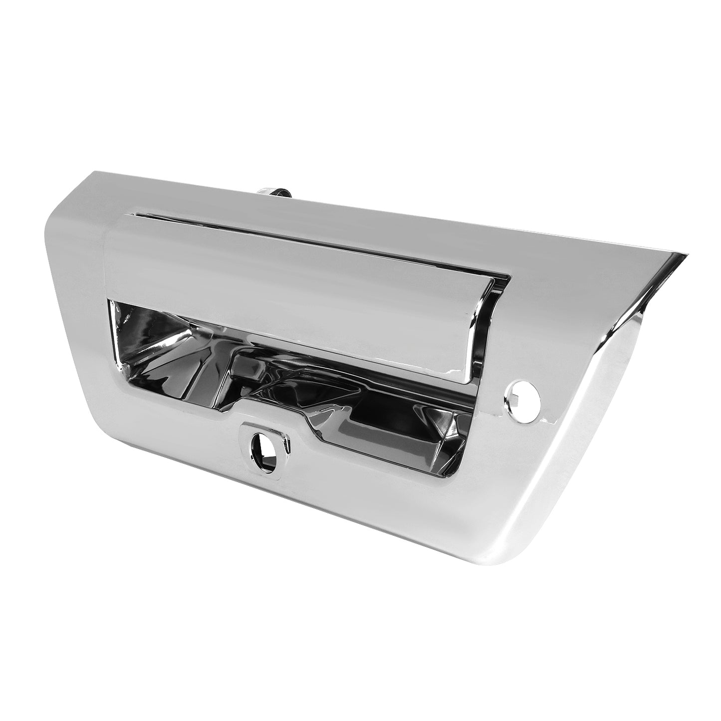 MANIJA DOOR HANDLE COVERS - 2015-2020 FORD F-150 - WITH KEY HOLE WITH CAMERA HOLE WITH LED HOLE - ABS PLASTIC - CHROME