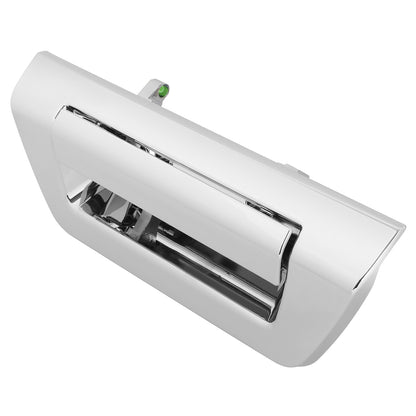 MANIJA DOOR HANDLE COVERS - FD F150 P/U 15-20 TAIL GATE HANDLE OUTER 15-17 W/O KEY H. W/O CAMERA W/O LED H. W/ALL CHROME (MANUAL) (PERFORMANCE)