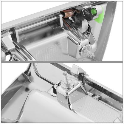 MANIJA DOOR HANDLE COVERS - FD F150 P/U 15-20 TAIL GATE HANDLE OUTER 15-17 W/O KEY H. W/O CAMERA W/O LED H. W/ALL CHROME (MANUAL) (PERFORMANCE)
