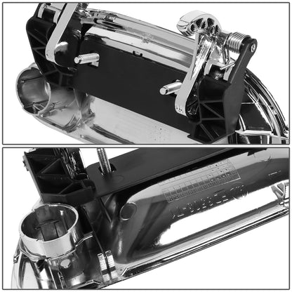 MANIJA DOOR HANDLE COVERS - 97-07 FORD F150/F250-F550 SD - ABS PLASTIC - CHROME