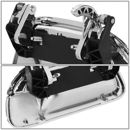 MANIJA DOOR HANDLE COVERS - 97-04 FORD F150/F250-F550 SD - ABS PLASTIC / STAINLESS STEEL - CHROME