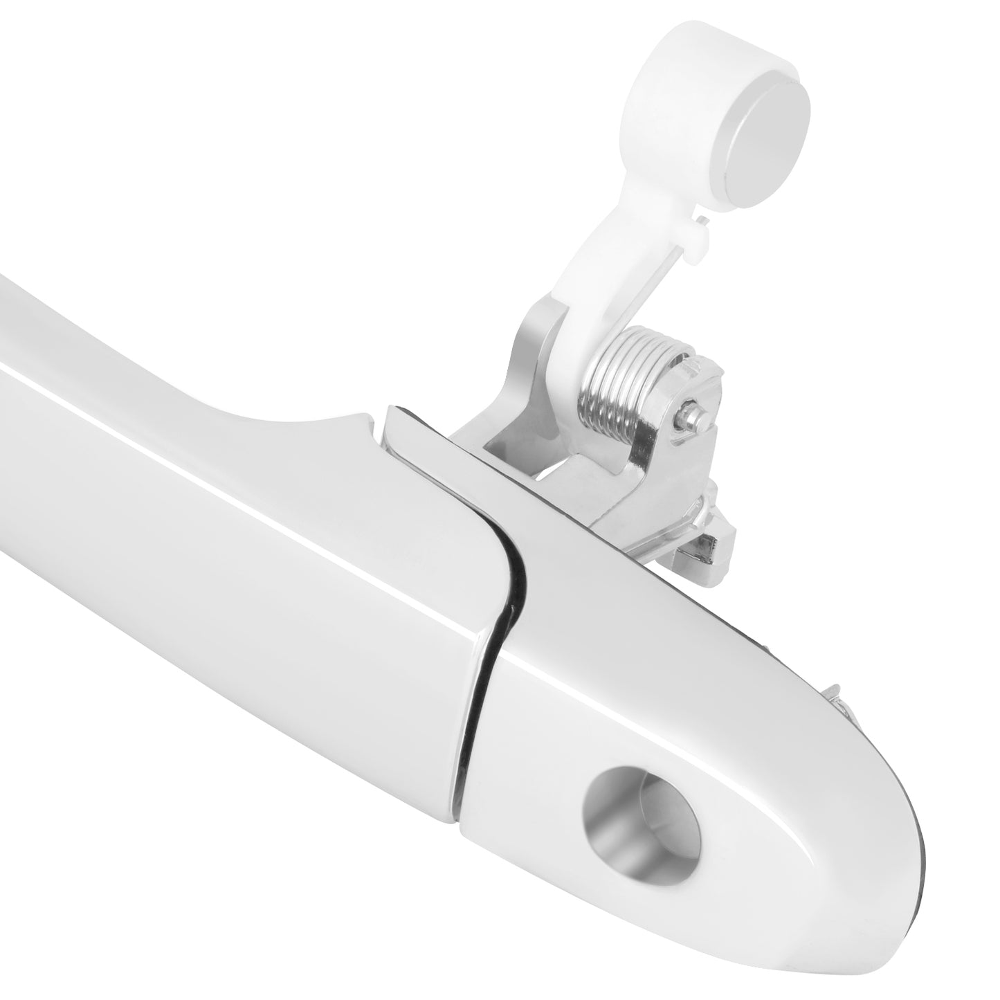 MANIJA DOOR HANDLE COVERS - HONDA CR-V 02-06 - W/ KEYHOLE - STEEL / PLASTIC - CHROME