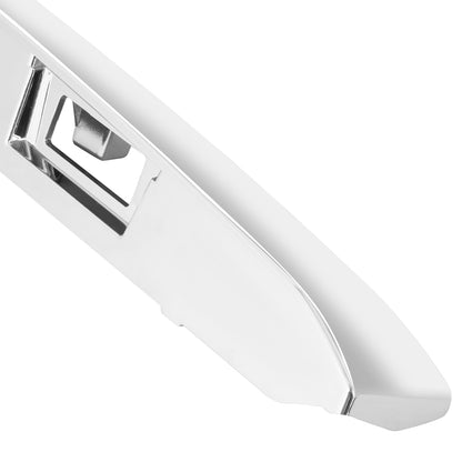 MANIJA DOOR HANDLE COVERS - NISSAN NV200 13-21 - CHEVROLET CITY EXPRESS 15-18 - STEEL / PLASTIC - CHROME