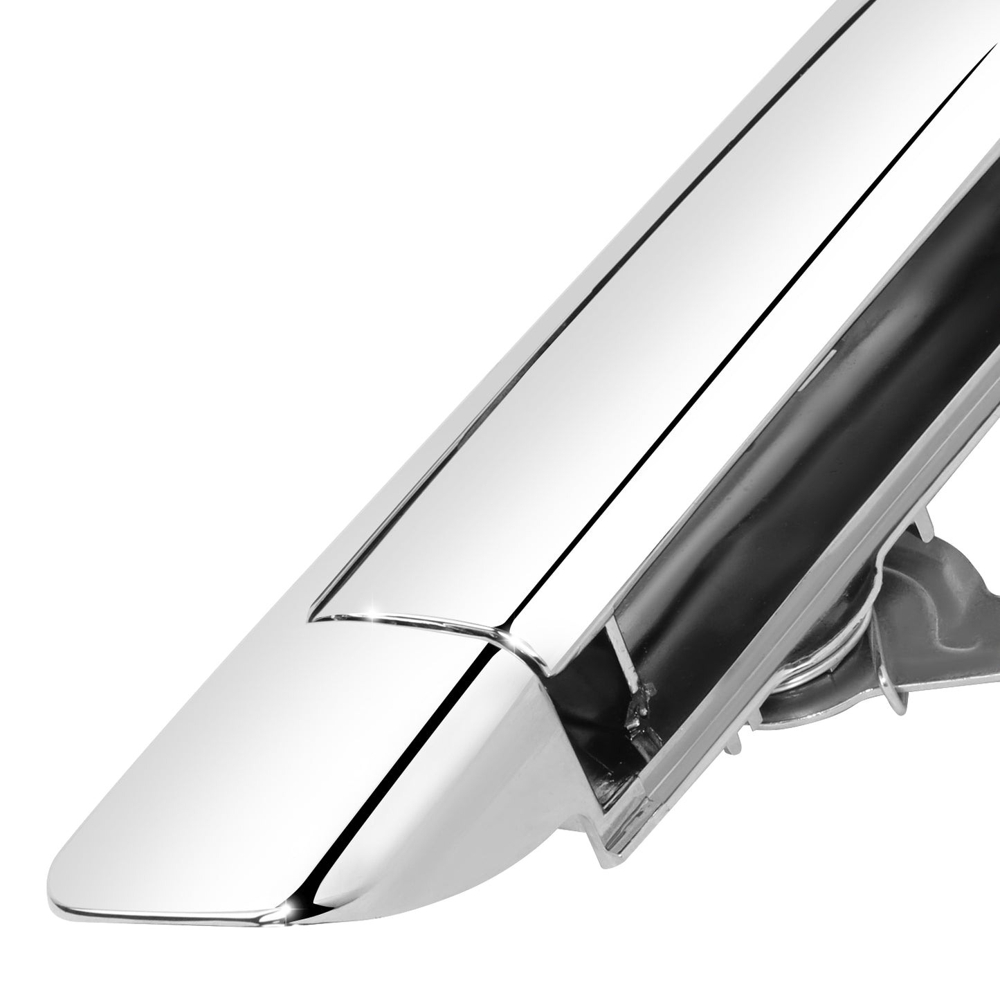 MANIJA DOOR HANDLE COVERS - TOYOTA TACOMA 05-08 - W/O CAMERA HOLE - STEEL / PLASTIC - CHROME