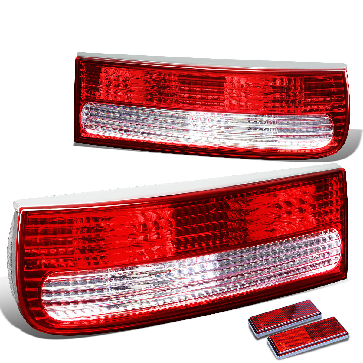FAROS TRASEROS 90-96 NISSAN 300ZX Z32 - RED / CLEAR