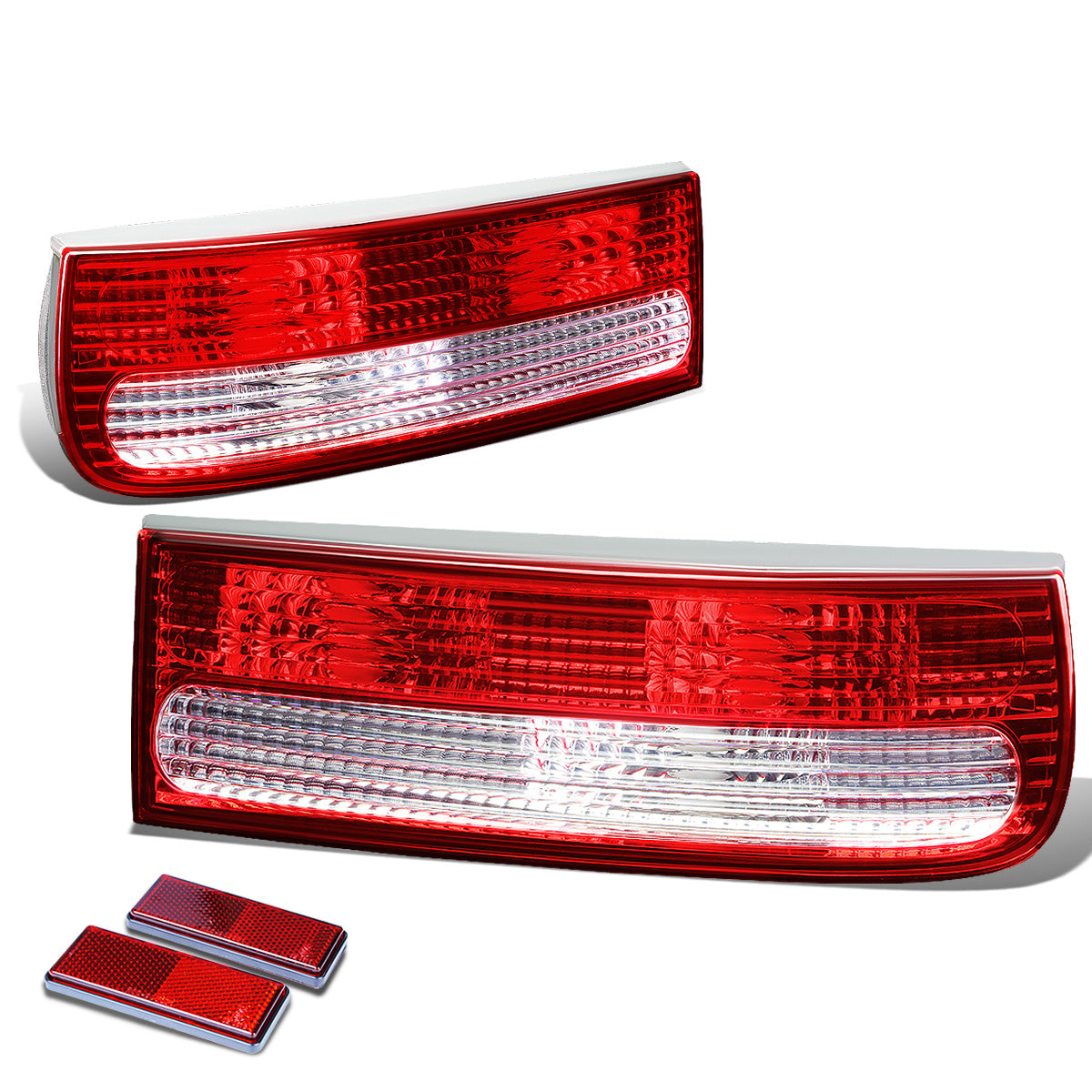 FAROS TRASEROS 90-96 NISSAN 300ZX Z32 - RED / CLEAR