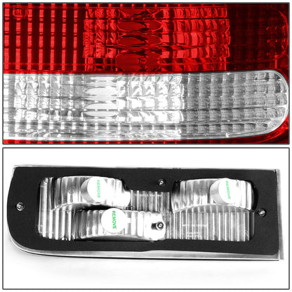 FAROS TRASEROS 90-96 NISSAN 300ZX Z32 - RED / CLEAR