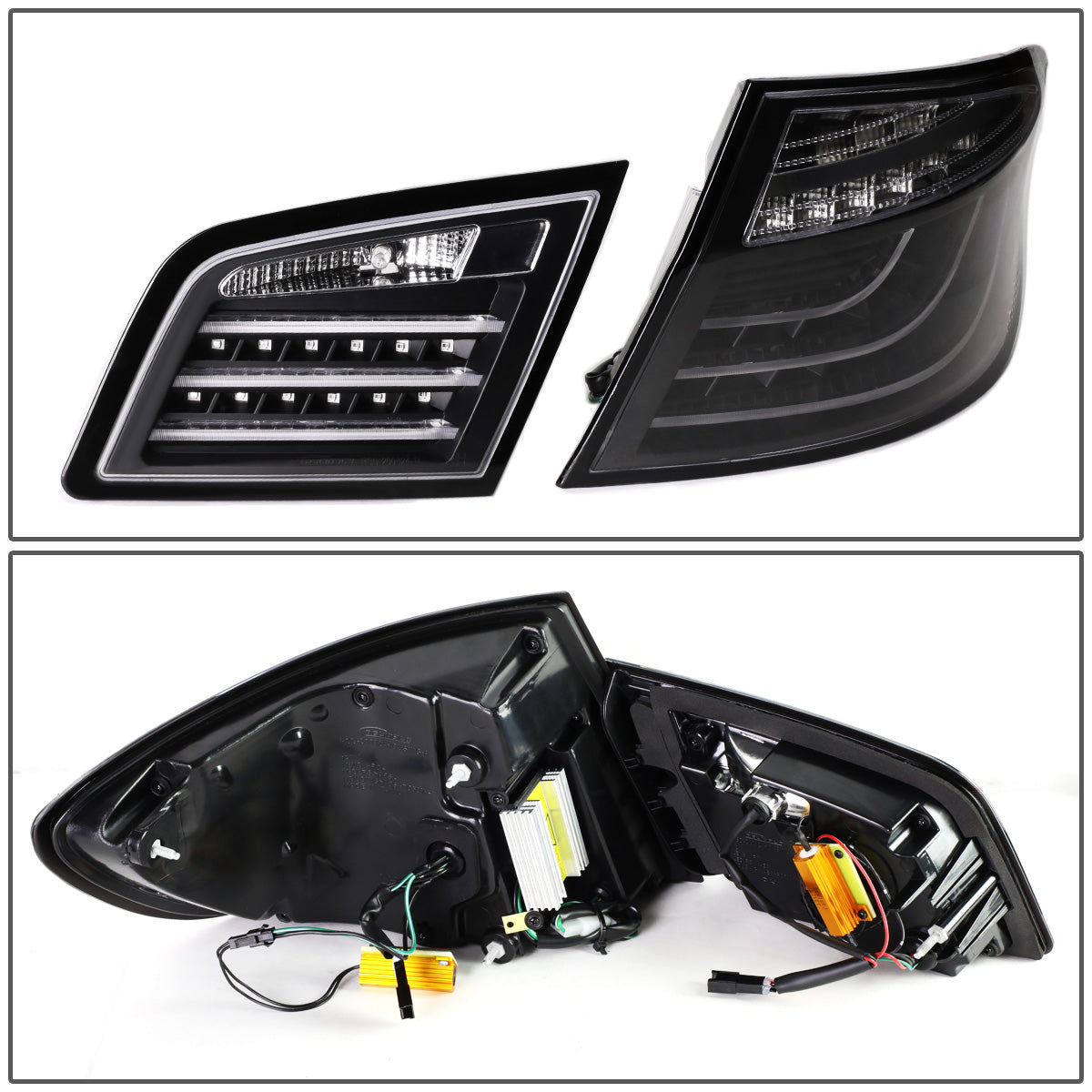 FAROS TRASEROS 11-13 BMW 528I , 528I XDRIVE , 535I , 535I XDRIVE , 550I , 550I XDRIVE / 12-13 BMW 530I , M5 - 3D - LED - CHROME / CLEAR