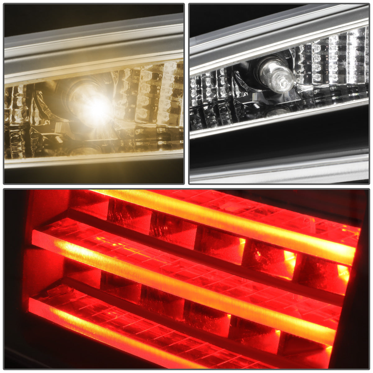 FAROS TRASEROS 11-13 BMW 528I , 528I XDRIVE , 535I , 535I XDRIVE , 550I , 550I XDRIVE / 12-13 BMW 530I , M5 - 3D - LED - CHROME / CLEAR