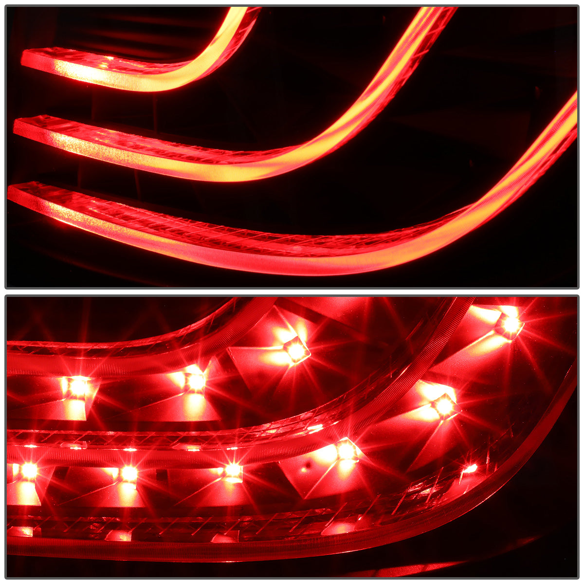 FAROS TRASEROS 11-13 BMW 528I , 528I XDRIVE , 535I , 535I XDRIVE , 550I , 550I XDRIVE / 12-13 BMW 530I , M5 - 3D - LED - RED / CLEAR