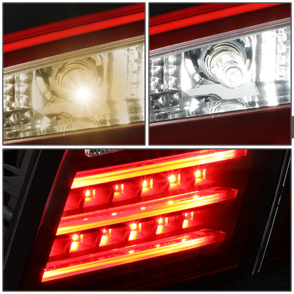FAROS TRASEROS 11-13 BMW 528I , 528I XDRIVE , 535I , 535I XDRIVE , 550I , 550I XDRIVE / 12-13 BMW 530I , M5 - 3D - LED - RED / CLEAR