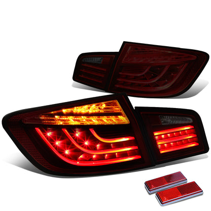FAROS TRASEROS 11-13 BMW 528I , 528I XDRIVE , 535I , 535I XDRIVE , 550I , 550I XDRIVE / 12-13 BMW 530I , M5 - 3D - LED - SMOKE / RED