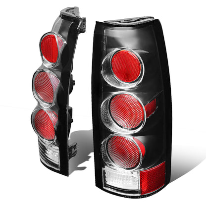 FAROS TRASEROS 88-99 CHEVY C1500 , K1500 / 88-00 CHEVY C2500 , K2500 , K3500 / 88-01 CHEVY C3500 / 92-99 CHEVY SUBURBAN C1500 , 2500 , K1500 , K2500 / 92-94 CHEVY BLAZER / 95-99 CHEVY TAHOE , 99-00 CADILLAC ESCALADE / 200 CHEVY TAHOE - ALTEZZA - BLACK