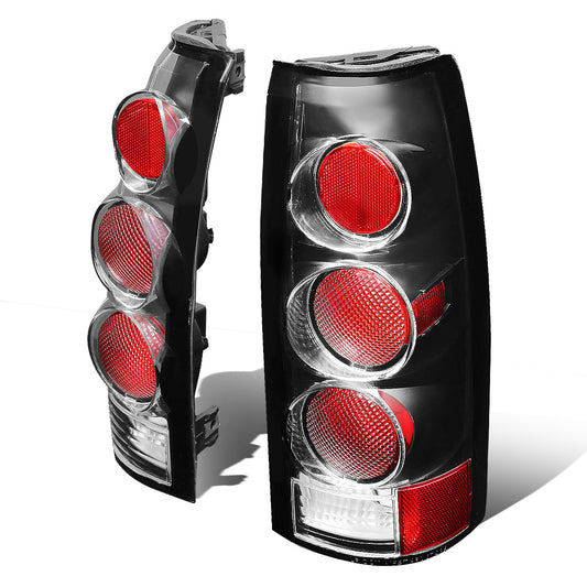 FAROS TRASEROS 88-99 CHEVY C1500 , K1500 / 88-00 CHEVY C2500 , K2500 , K3500 / 88-01 CHEVY C3500 / 92-99 CHEVY SUBURBAN C1500 , 2500 , K1500 , K2500 / 92-94 CHEVY BLAZER / 95-99 CHEVY TAHOE , 99-00 CADILLAC ESCALADE / 200 CHEVY TAHOE - ALTEZZA - BLACK