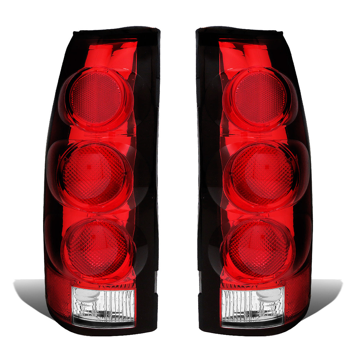 FAROS TRASEROS 88-99 CHEVY C1500 , K1500 / 88-00 CHEVY C2500 , K2500 , K3500 / 88-01 CHEVY C3500 / 92-99 CHEVY SUBURBAN C1500 , 2500 , K1500 , K2500 / 92-94 CHEVY BLAZER / 95-99 CHEVY TAHOE , 99-00 CADILLAC ESCALADE / 200 CHEVY TAHOE - ALTEZZA - CHROME