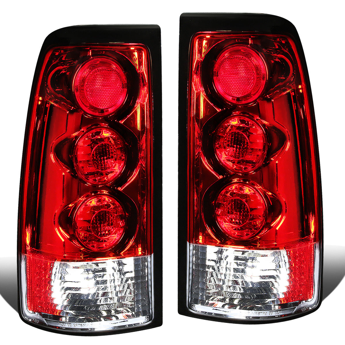 FAROS TRASEROS 99-02 CHEVY SILVERADO 1500 , 2500 / 99-03 GMC SIERRA 1500 , 2500 / 01-02 CHEVY SILVERADO 1500HD , 2500HD , 3500 / 01-03 GMC SIERRA 1500HD , 2500HD , 3500 - ALTEZZA - CLEAR