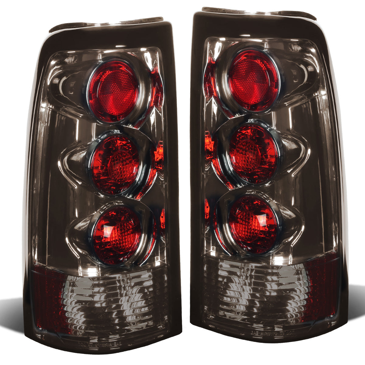 FAROS TRASEROS 99-02 CHEVY SILVERADO 1500 , 2500 / 99-03 GMC SIERRA 1500 , 2500 / 01-02 CHEVY SILVERADO 1500HD , 2500HD , 3500 / 01-03 GMC SIERRA 1500HD , 2500HD , 3500 - ALTEZZA - SMOKE