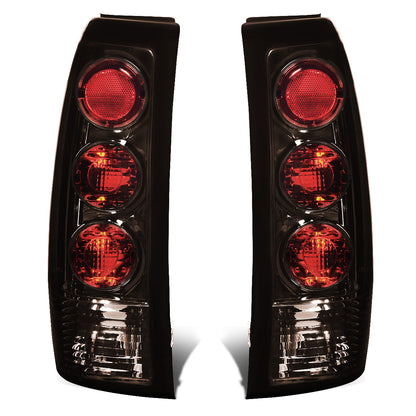 FAROS TRASEROS 99-02 CHEVY SILVERADO 1500 , 2500 / 99-03 GMC SIERRA 1500 , 2500 / 01-02 CHEVY SILVERADO 1500HD , 2500HD , 3500 / 01-03 GMC SIERRA 1500HD , 2500HD , 3500 - ALTEZZA - SMOKE