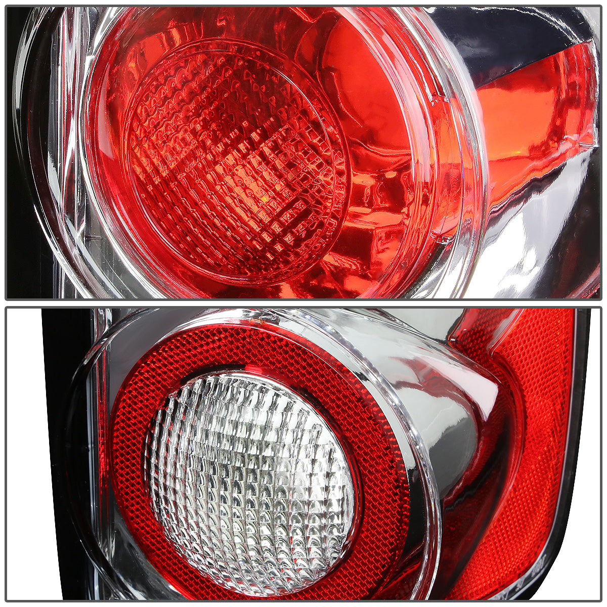 FAROS TRASEROS 97-04 DODGE DAKOTA - ALTEZZA - CHROME