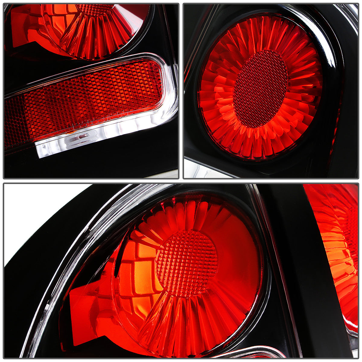FAROS TRASEROS 94-98 FORD MUSTANG - ALTEZZA - BLACK
