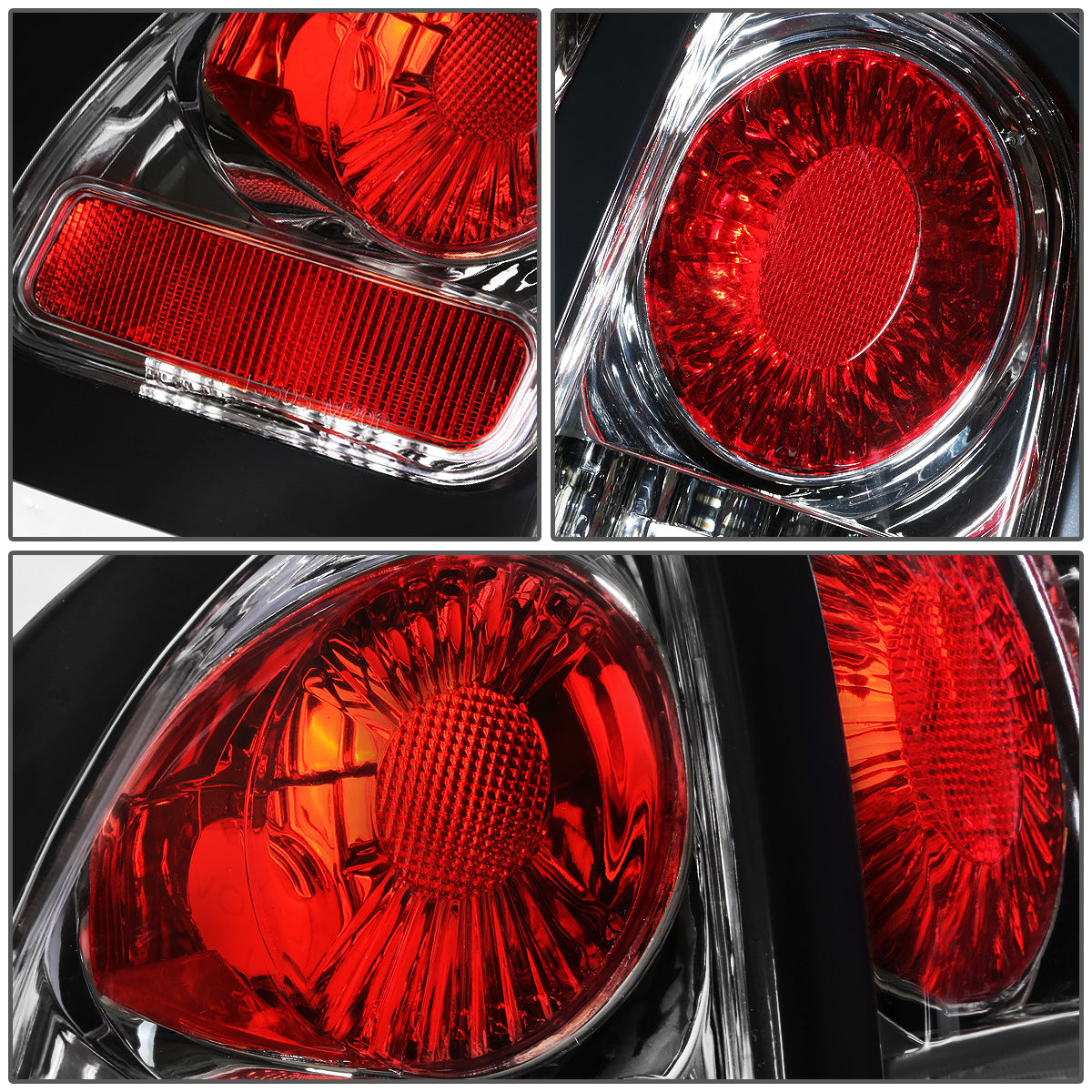 FAROS TRASEROS 94-98 FORD MUSTANG - ALTEZZA - CHROME