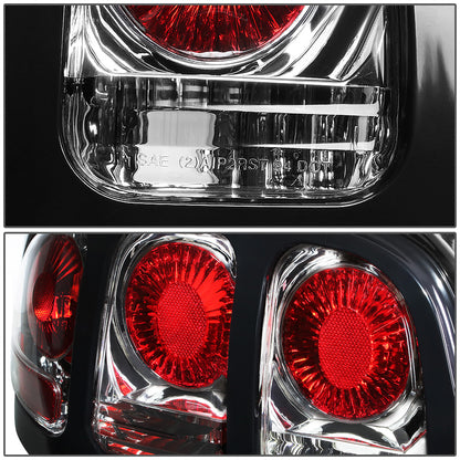 FAROS TRASEROS 94-98 FORD MUSTANG - ALTEZZA - CHROME