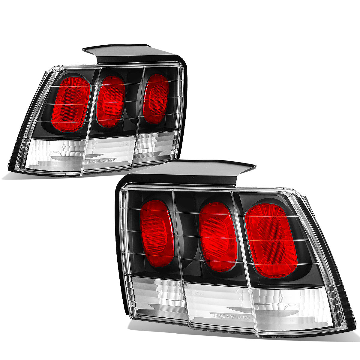 FAROS TRASEROS 99-04 FORD MUSTANG - ALTEZZA - BLACK