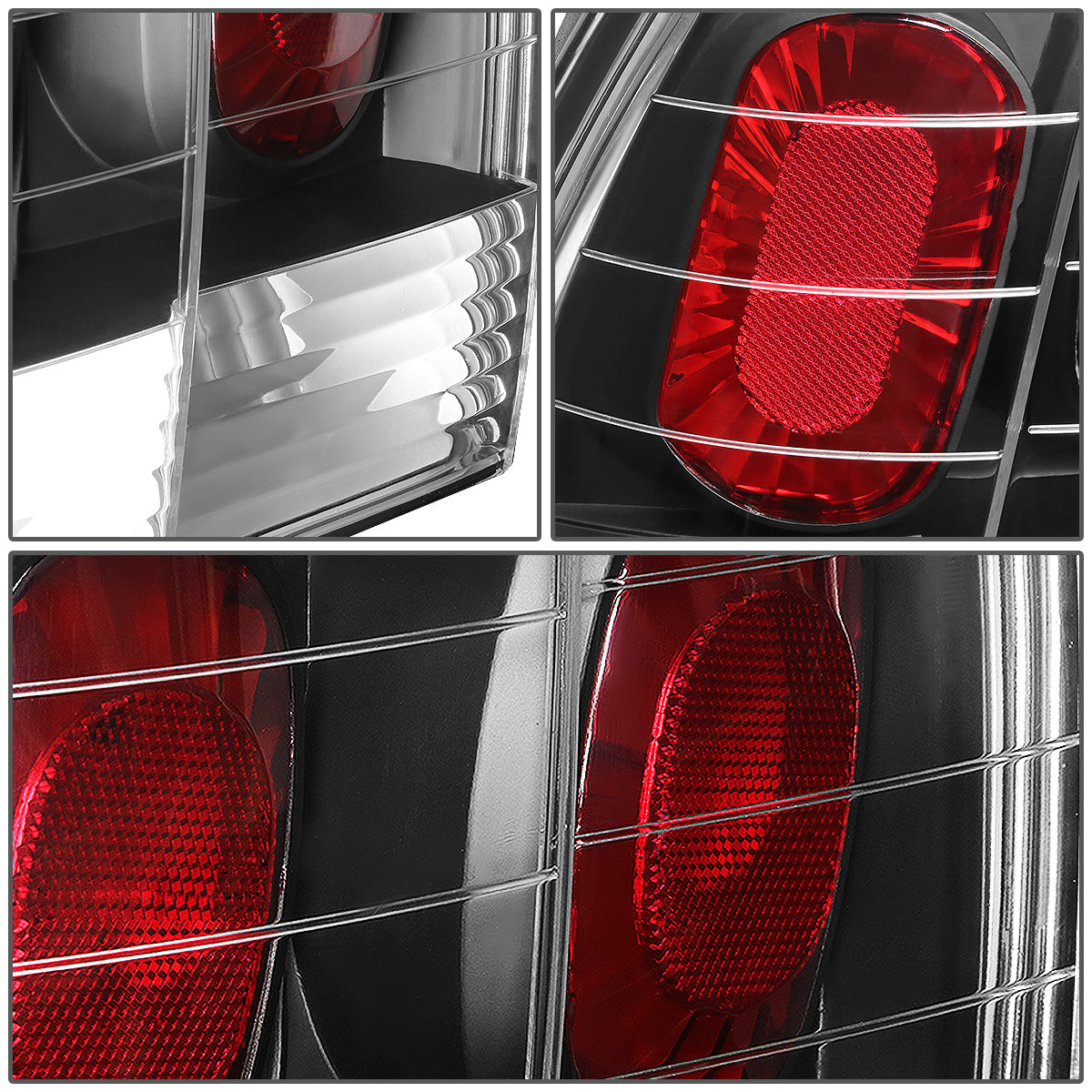 FAROS TRASEROS 99-04 FORD MUSTANG - ALTEZZA - BLACK