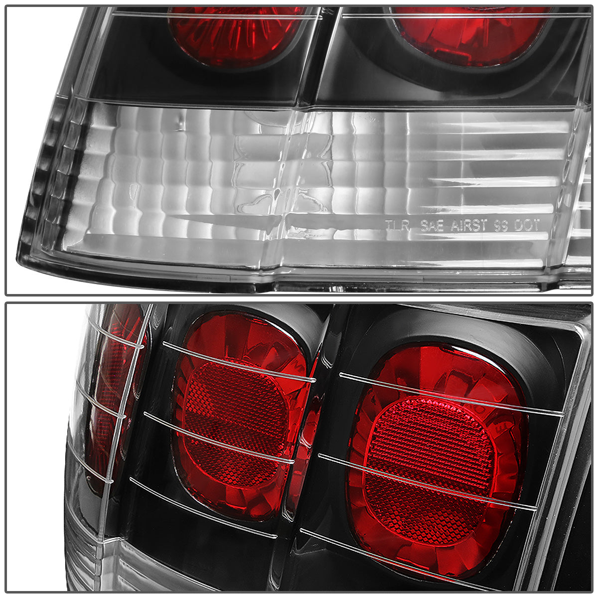 FAROS TRASEROS 99-04 FORD MUSTANG - ALTEZZA - BLACK