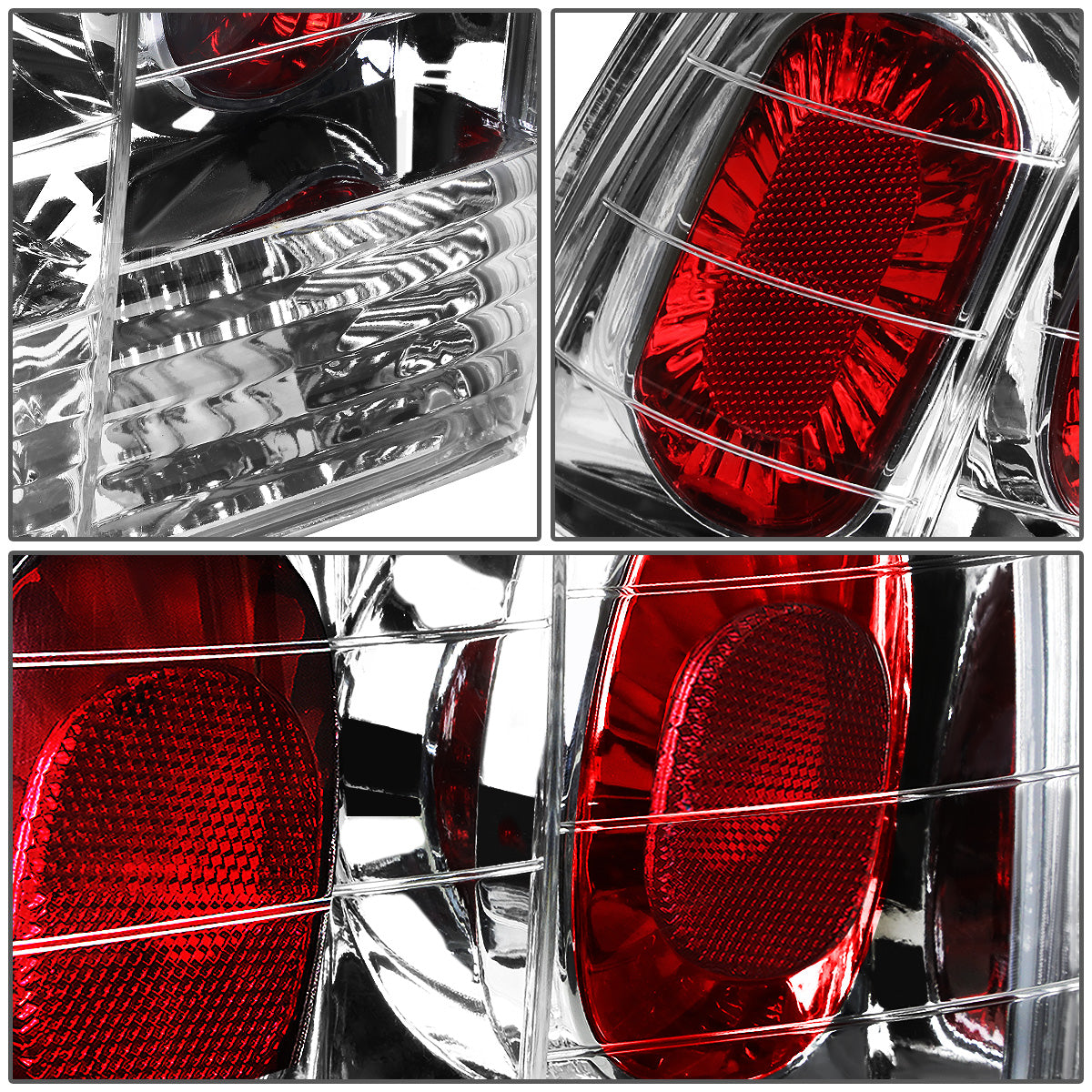 FAROS TRASEROS 99-04 FORD MUSTANG - ALTEZZA - CHROME