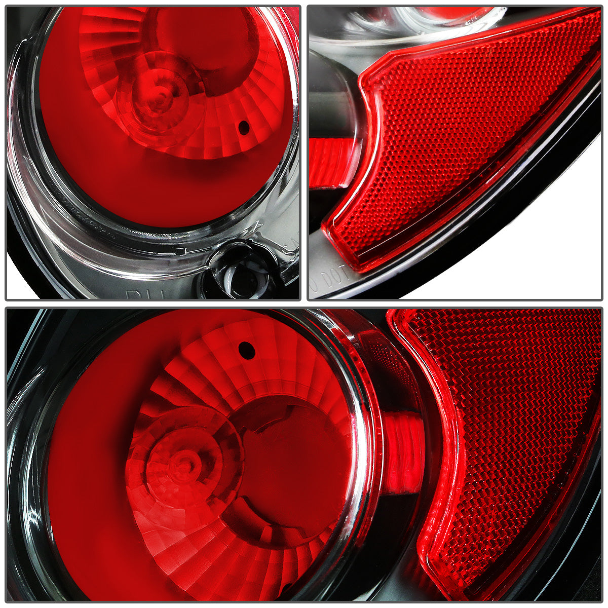 FAROS TRASEROS 01-05 CHRYSLER PT CRUSIER - ALTEZZA - BLACK