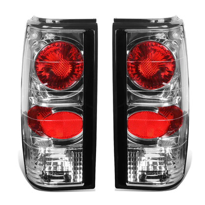 FAROS TRASEROS 82-90 GMC S15 / 82-93 CHEVY S10 / 83-94 GMC S10 BLAZER , S15 JIMMY / 91-93 GMC SONOMA - ALTEZZA - CHROME