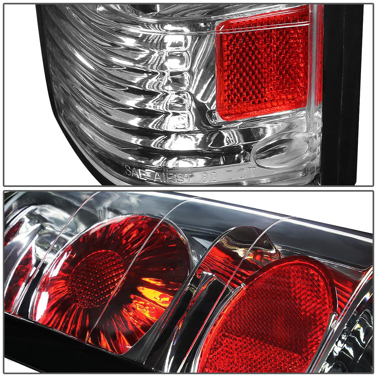 FAROS TRASEROS 82-90 GMC S15 / 82-93 CHEVY S10 / 83-94 GMC S10 BLAZER , S15 JIMMY / 91-93 GMC SONOMA - ALTEZZA - CHROME
