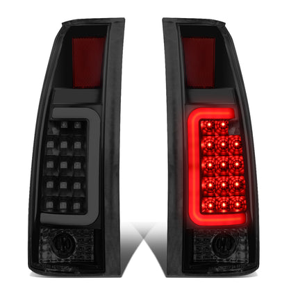 FAROS TRASEROS 88-99 CHEVY C1500 , K1500 / 88-00 CHEVY C2500 , K2500 , K3500 / 88-01 CHEVY C3500 / 92-99 CHEVY SUBURBAN C1500 , 2500 , K1500 , K2500 / 92-94 CHEVY BLAZER / 95-99 CHEVY TAHOE , 99-00 CADILLAC ESCALADE / 200 CHEVY TAHOE - 3D - U-HALO LED -