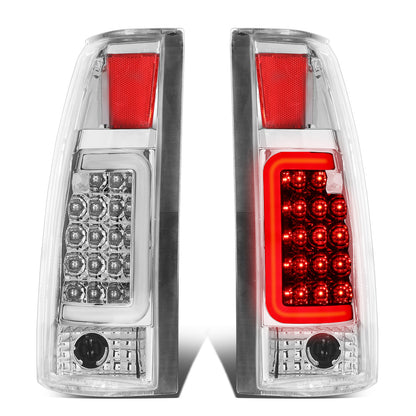 FAROS TRASEROS 88-99 CHEVY C1500 , K1500 / 88-00 CHEVY C2500 , K2500 , K3500 / 88-01 CHEVY C3500 / 92-99 CHEVY SUBURBAN C1500 , 2500 , K1500 , K2500 / 92-94 CHEVY BLAZER / 95-99 CHEVY TAHOE , 99-00 CADILLAC ESCALADE / 200 CHEVY TAHOE - 3D - U-HALO LED -