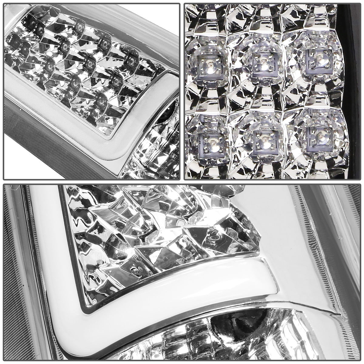 FAROS TRASEROS 88-99 CHEVY C1500 , K1500 / 88-00 CHEVY C2500 , K2500 , K3500 / 88-01 CHEVY C3500 / 92-99 CHEVY SUBURBAN C1500 , 2500 , K1500 , K2500 / 92-94 CHEVY BLAZER / 95-99 CHEVY TAHOE , 99-00 CADILLAC ESCALADE / 200 CHEVY TAHOE - 3D - U-HALO LED -