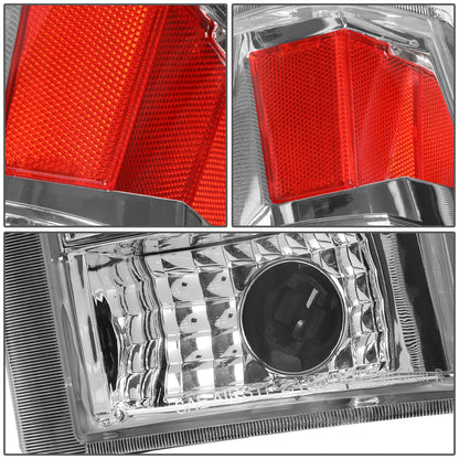 FAROS TRASEROS 88-99 CHEVY C1500 , K1500 / 88-00 CHEVY C2500 , K2500 , K3500 / 88-01 CHEVY C3500 / 92-99 CHEVY SUBURBAN C1500 , 2500 , K1500 , K2500 / 92-94 CHEVY BLAZER / 95-99 CHEVY TAHOE , 99-00 CADILLAC ESCALADE / 200 CHEVY TAHOE - 3D - U-HALO LED -