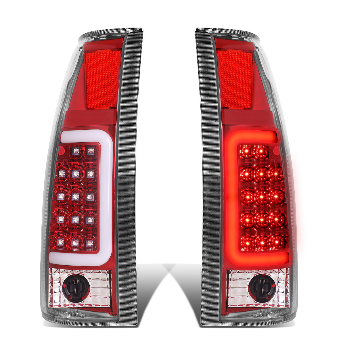 FAROS TRASEROS 88-99 CHEVY C1500 , K1500 / 88-00 CHEVY C2500 , K2500 , K3500 / 88-01 CHEVY C3500 / 92-99 CHEVY SUBURBAN C1500 , 2500 , K1500 , K2500 / 92-94 CHEVY BLAZER / 95-99 CHEVY TAHOE , 99-00 CADILLAC ESCALADE / 200 CHEVY TAHOE - 3D - U-HALO LED -