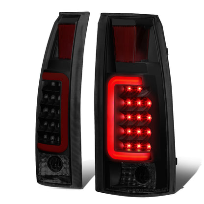 FAROS TRASEROS 88-99 CHEVY C1500 , K1500 / 88-00 CHEVY C2500 , K2500 , K3500 / 88-01 CHEVY C3500 / 92-99 CHEVY SUBURBAN C1500 , 2500 , K1500 , K2500 / 92-94 CHEVY BLAZER / 95-99 CHEVY TAHOE , 99-00 CADILLAC ESCALADE / 200 CHEVY TAHOE - RED C-BAR - 3D LED