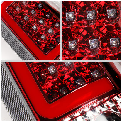 FAROS TRASEROS 88-99 CHEVY C1500 , K1500 / 88-00 CHEVY C2500 , K2500 , K3500 / 88-01 CHEVY C3500 / 92-99 CHEVY SUBURBAN C1500 , 2500 , K1500 , K2500 / 92-94 CHEVY BLAZER / 95-99 CHEVY TAHOE , 99-00 CADILLAC ESCALADE / 200 CHEVY TAHOE - RED C-BAR - 3D LED