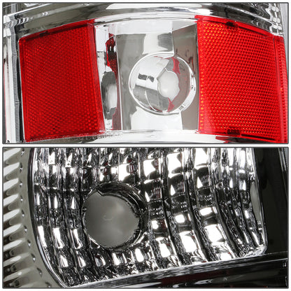 FAROS TRASEROS 03-06 CHEVY SILVERADO 1500 , 2500 , 3500 , HD MODELS , GMC SIERRA 1500 , 2500 , 3500 , HD MODELS / 2007 CHEVY SILVERADO , GMC SIERRA CLASSIC MODELS - LED - FITS FLEETSIDE MODELS ONLY , DOES NOT FIT DUALLY MODELS - CHROME / CLEAR