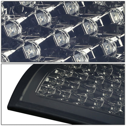 FAROS TRASEROS 03-06 CHEVY SILVERADO 1500 , 2500 , 3500 , HD MODELS , GMC SIERRA 1500 , 2500 , 3500 , HD MODELS / 2007 CHEVY SILVERADO , GMC SIERRA CLASSIC MODELS - LED - FITS FLEETSIDE MODELS ONLY , DOES NOT FIT DUALLY MODELS - CHROME / SMOKE