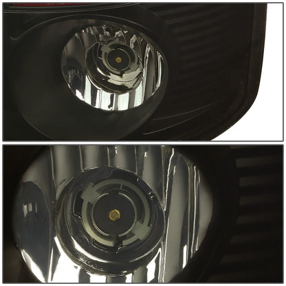 FAROS TRASEROS 02-06 DODGE RAM 1500 / 03-06 DODGE RAM 2500 , 3500 - C-BAR - U-HALO LED - BLACK / SMOKE