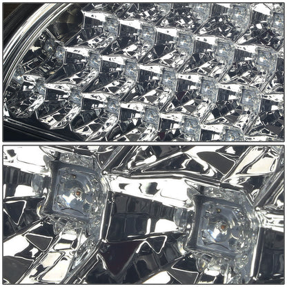 FAROS TRASEROS 07-08 DODGE RAM 1500 / 07-09 DODGE RAM 2500 , 3500 - LED - CHROME / SMOKE