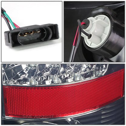 FAROS TRASEROS 07-08 DODGE RAM 1500 / 07-09 DODGE RAM 2500 , 3500 - LED - CHROME / SMOKE