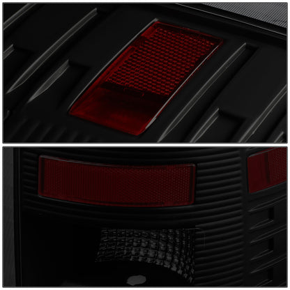 FAROS TRASEROS 09-17 DODGE RAM 1500 / 10-17 DODGE RAM 2500 , 3500 - LED - BLACK / SMOKE