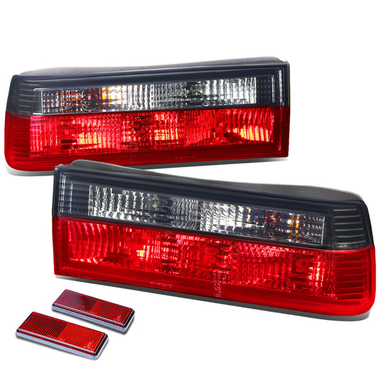 FAROS TRASEROS 84-85 BMW 318I / 84-87 BMW 325E / 86-87 BMW 325ES / 86-88 BMW 325 / 87-90 BMW 325I , 325IS / 88-91 BMW M3 - RED / SMOKE